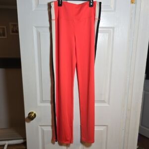 Pro Player L Large Women's Red and Black Flare Sweatpants Wicking Pants